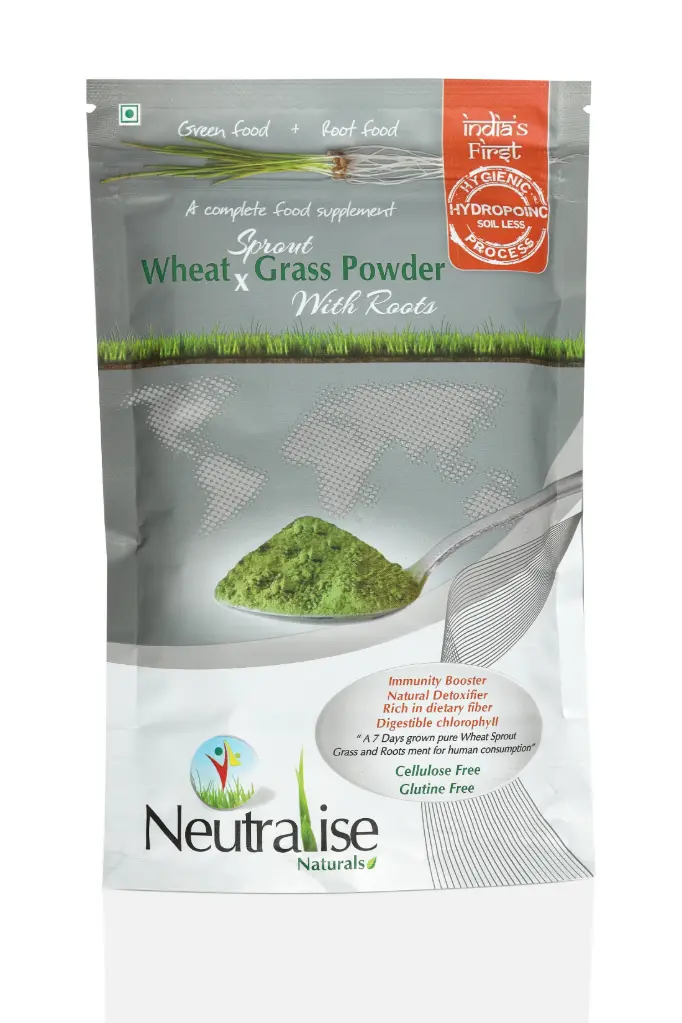 Sprout Wheatgrass with Roots