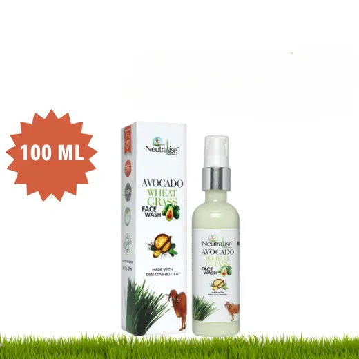 Wheatgrass Avocado Herbal Face Wash