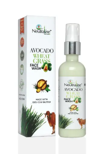 [WG-FW-007] Wheatgrass Avocado Herbal Face Wash